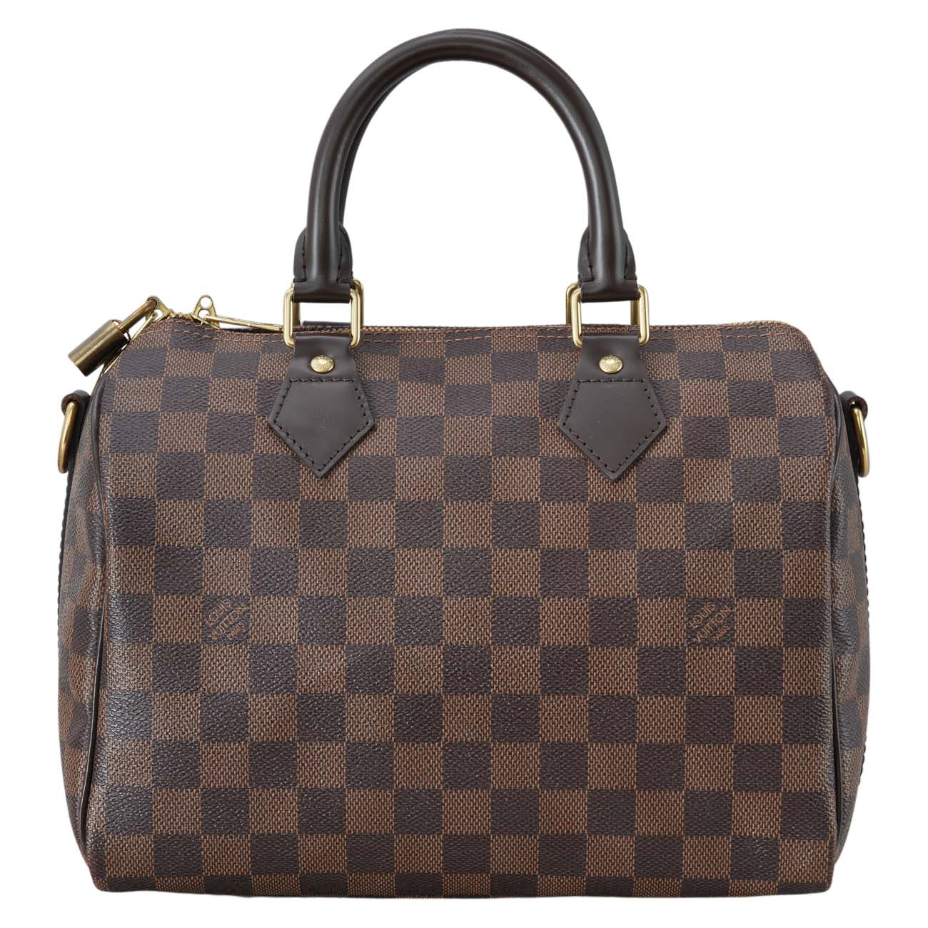 LOUIS VUITTON(USED)루이비통 N41181 다미에 에벤 스피디 반둘리에 25